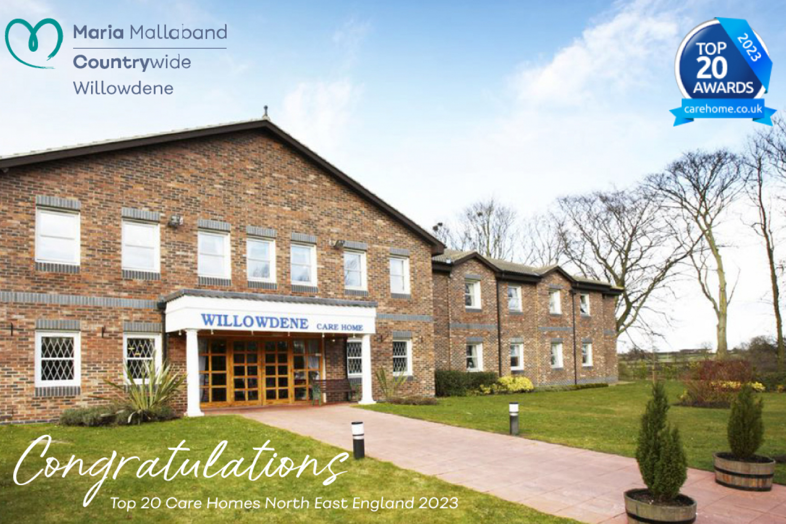 Willowdene top 20 award