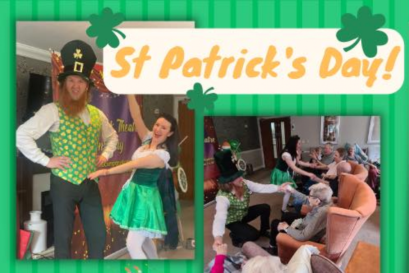 St Patrick's day celebrations at Abingdon court 
