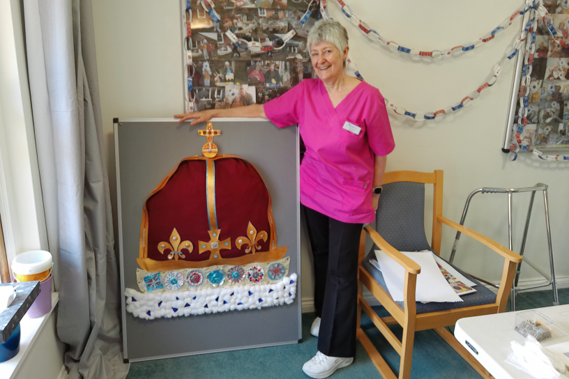 The Kings condonation decorations