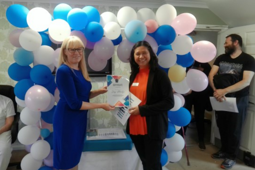 International nurses day party at Woodland