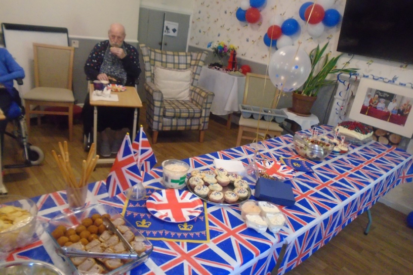Kings Coronation indoor street party at The Hawthorns