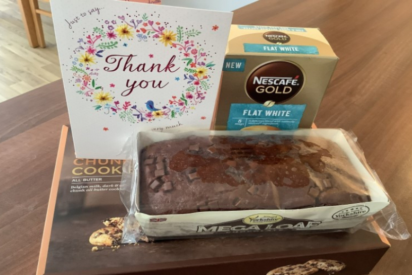 Gifts and cards for Maria Mallaband 