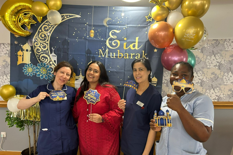 Manorhey celebrating Eid 