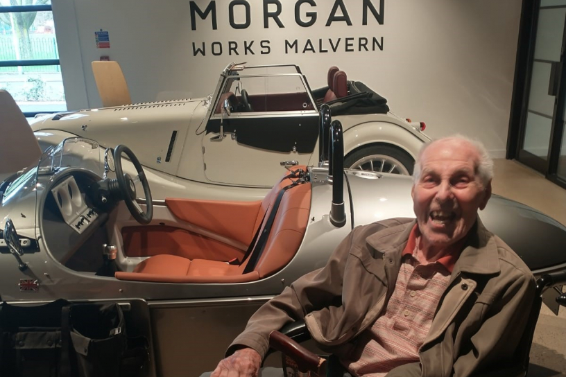 Windsor Court's visit to Morgon Motor Cafe 