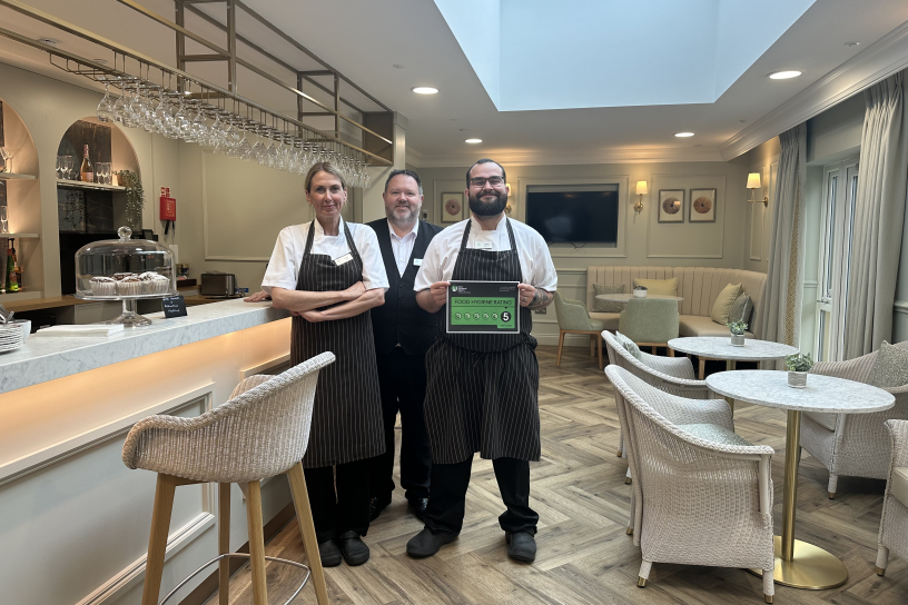 Claremont 5 star food hygiene 