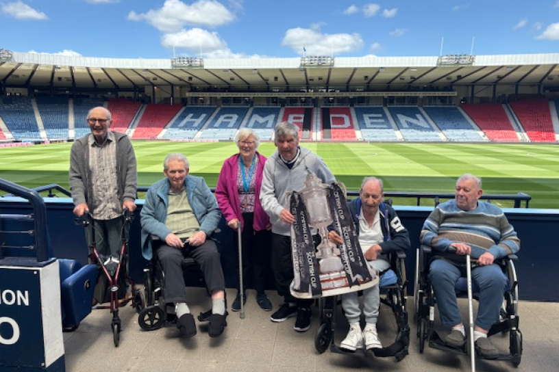 Wallace View Nursing Home Visits Hampden Park