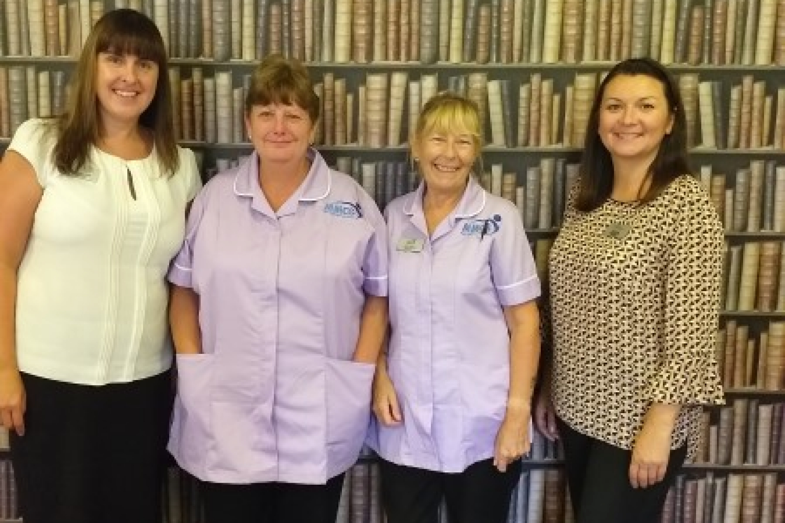 Four Willowdene Care Home staff members